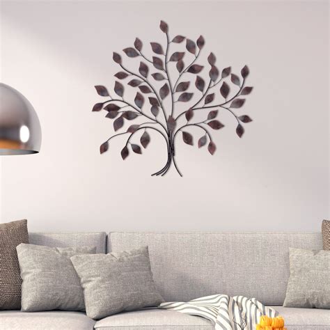 Patton Wall Decor Bronze Tree Branch Decorative Metal Wall Décor ...