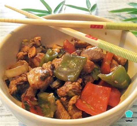 Pollo Kung Pao - ¡Receta China Picante!