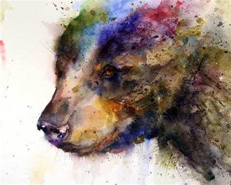 Simply Creative: Watercolor Animals Paintings by Dean Crouser