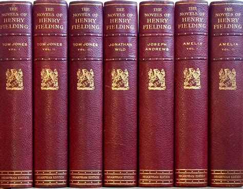 The Novels of Henry Fielding, Esq. Sharpham Edition in 7 Volumes ...