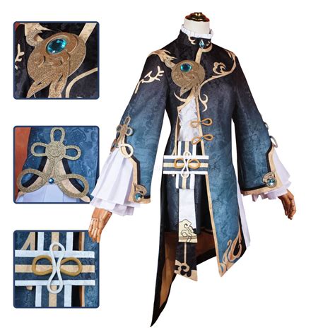 Ready to Ship Genshin Impact Xingqiu Cosplay Costume - HQCOSPLAY