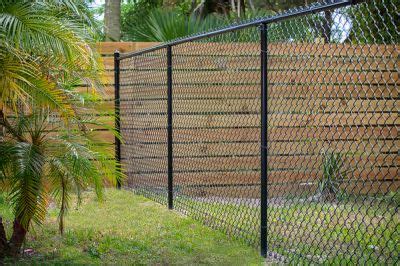 Black Chain Link Fence | JEM Fences