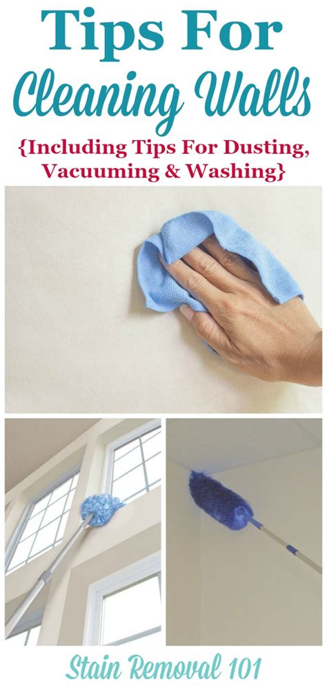 Tips For Cleaning Walls: Including General Cleaning & Removing Specific ...