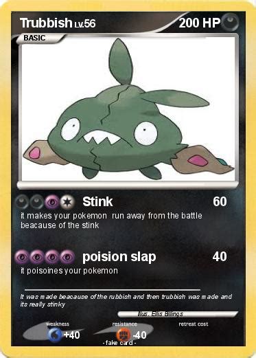 Pokémon Trubbish 7 7 - Stink - My Pokemon Card