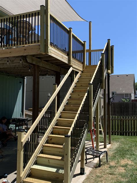 Deck Stair Stringers by Fast-Stairs.com | Adjustable | Easy to install