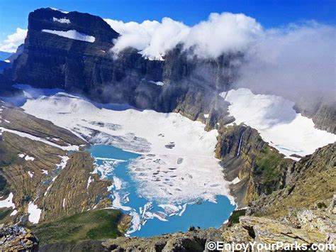 GRINNELL GLACIER, GLACIER NATIONAL PARK This is a view from the west ...