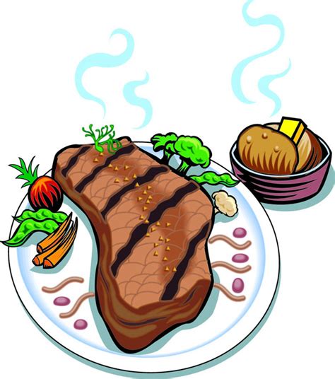 Steak Dinner Clipart | Free download on ClipArtMag