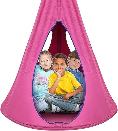 Amazon.com: Sorbus Pod Swing for Kids - Durable Hanging Hammock Chair w ...