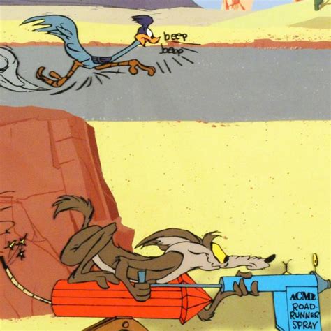 "Acme Road Runner Spray" Animation - Chuck Jones Gallery - 127549 ...