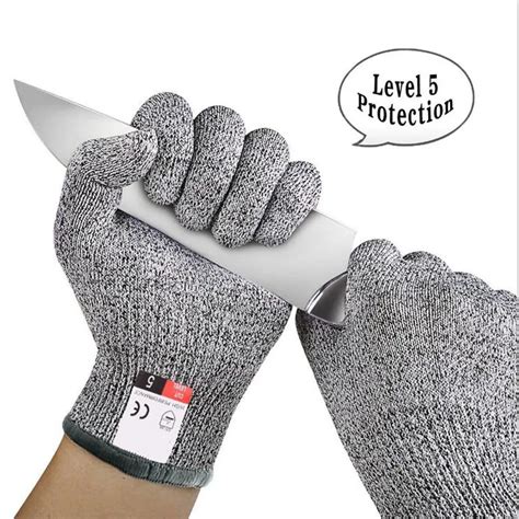 Nocry anti Cut resistant gloves Safety work gloves kitchen protection ...