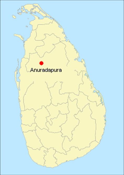 Anurapura: Anuradhapura map