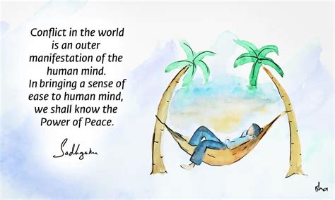 10 Peace Quotes by Sadhguru