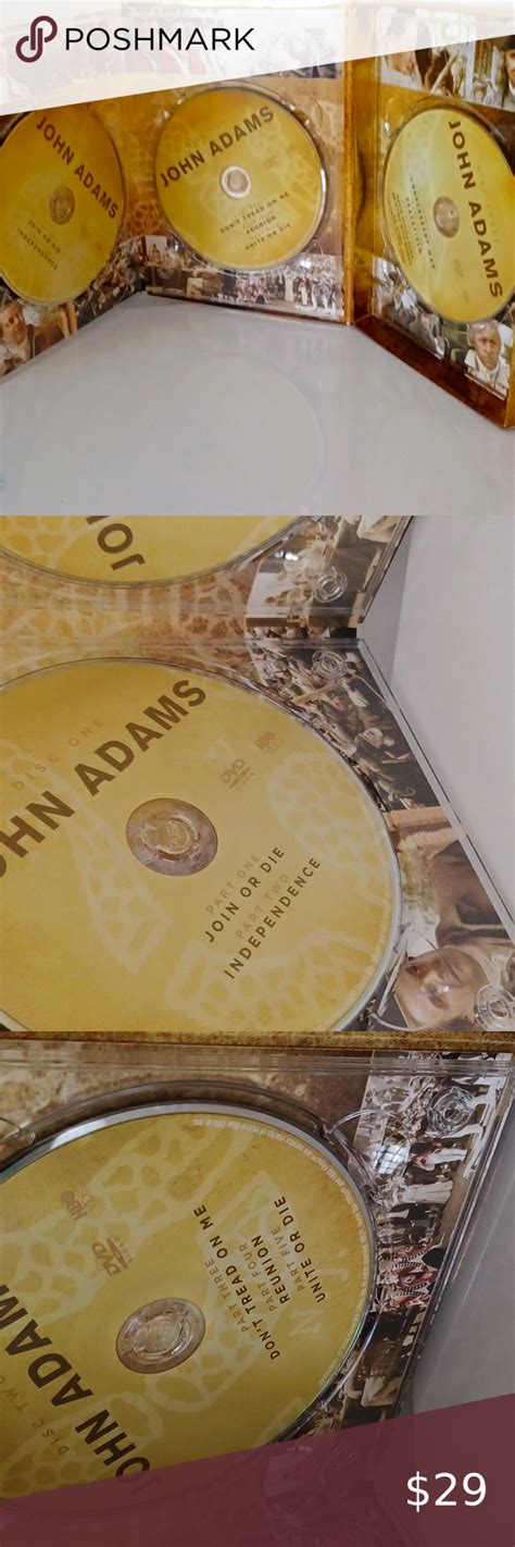 John Adam's DVD HBO Video Includes 3 History Case Pulitzer Prize John ...