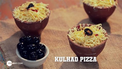 Watch Kulhad Pizza Recipe By Chef Smit Sagar