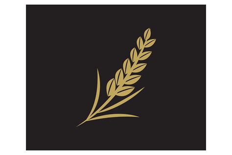 Wheat Logo Vector Design Graphic by Redgraphic · Creative Fabrica