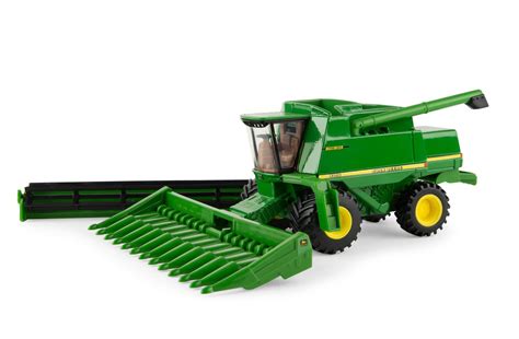 1/64 John Deere 9610 Maximizer Combine with Corn & Grain Heads - Ertl ...