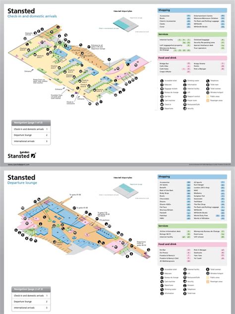 Stansted Terminal Map | PDF | Airport Lounge | Airport