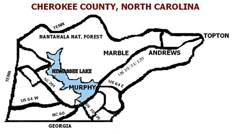 Cherokee County District Map