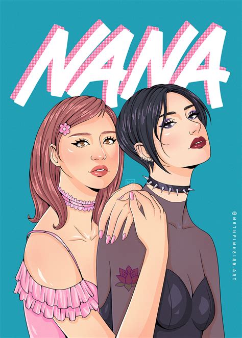 Poster Inspired By The Anime "Nana" (Fan Art) on Behance