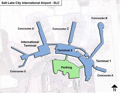 Salt Lake City Airport Map: Guide to SLC's Terminals