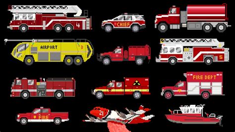 Fire Vehicles - Emergency Vehicles - Fire Trucks - The Kids' Picture ...