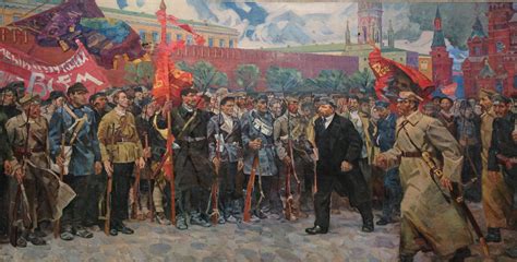 Soviet Painting, a Picture of Socialist Realism soldiers of the ...