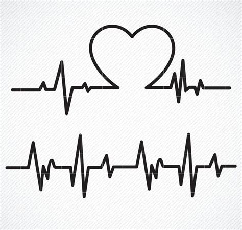 Pulse Tattoo, Ekg Tattoo, Symbol Tattoos, Line Tattoos, Heart Tattoo ...