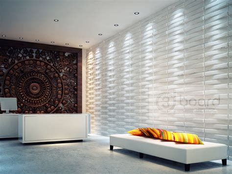 my designed works: 3d board for wall decoration - Modern - Hall - Hong ...