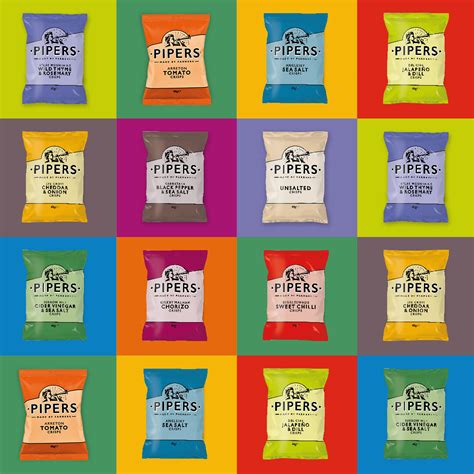 Pipers Crisps - Various Flavours