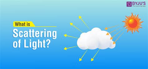 What Is Scattering Of Light? - Rayleigh Scattering Theory | BYJU'S