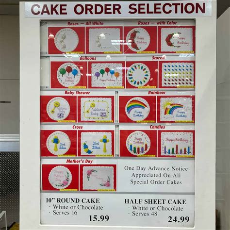 Costco Cakes (Costco Birthday Cakes, Costco Sheet Cake Prices)