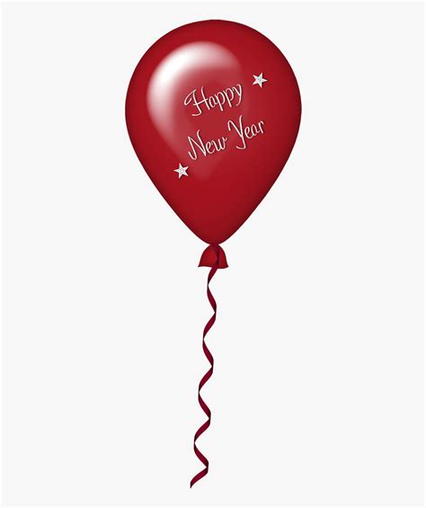 New Year Clipart Balloon - Happy New Year 2018 Balloon Png , Free ...