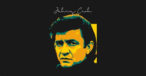 Johnny Cash Pop Art. John R. Cash. American singer, songwriter ...