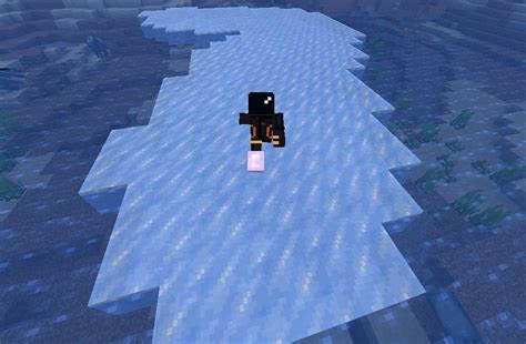 Frost Walker Enchantment in Minecraft