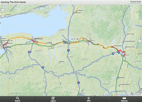 Erie Canalway Trail Map Updated For Mobile Devices - New York Almanack