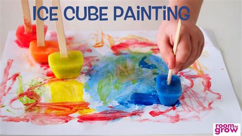 Ice Cube painting - YouTube