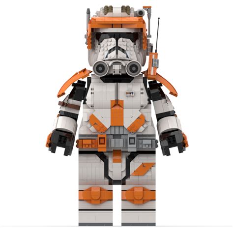 LEGO MOC Commander Cody Phase 2 Megafigure (fits Breaaad's helmet) by ...