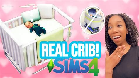 Sims 4 Baby Bassinet Mod - This mod overrides the normal baby bassinets.