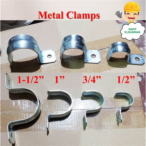 G.I. Conduit Clamps / Metal Clamps 1/2 3/4 1 C-Clamps Clamps Pipe Clamp ...