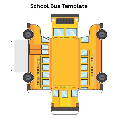 10 best vw bus paper template printable pdf for free at printablee com ...