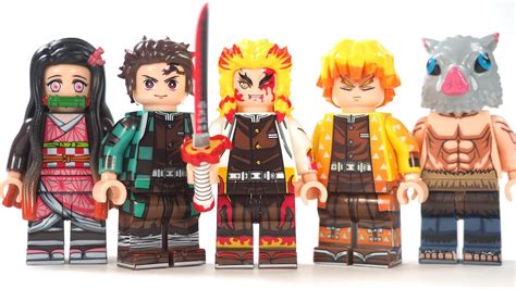 Lego Demon Slayer: Kimetsu no Yaiba 鬼滅の刃 Unofficial Lego Minifigures ...