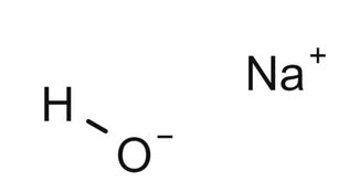 Sodium Hydroxide Skeletal Formula Royalty Free Vector Image, 53% OFF