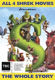 Shrek: The Whole Story Set | DVD | Buy Now | at Mighty Ape NZ