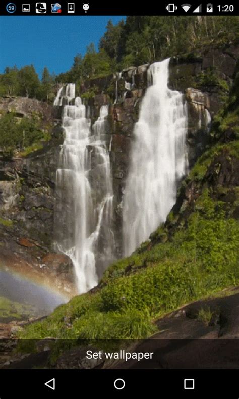 Waterfall Live Wallpaper for Android - Download