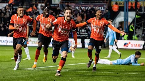 Luton one step from Premier League after comeback win