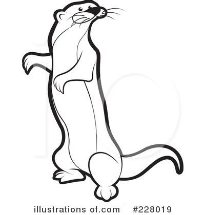 Weasel Clipart #228019 - Illustration by Lal Perera