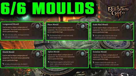 All Mould Locations Guide - 6/6 Moulds Map - Adamantine Forge - Baldur ...