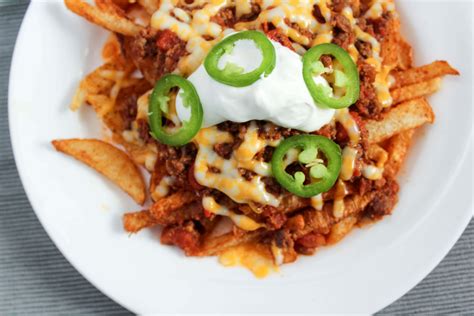 Low Carb Jicama Chili Cheese Fries {THM-S} | My Montana Kitchen