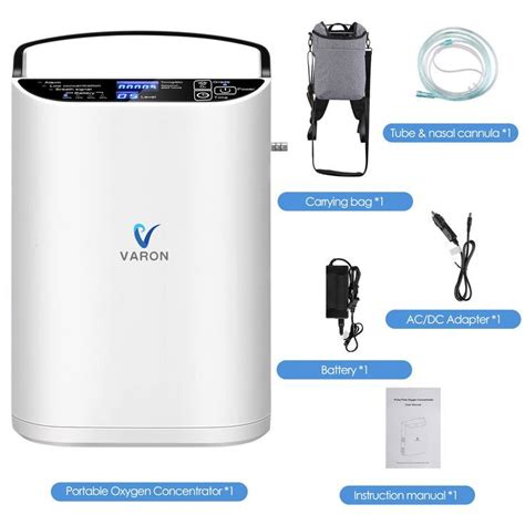 VARON Portable Oxygen Concentrator-Your Intimate Assistant Varon NT-01 ...