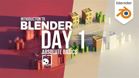 Blender Day 1 - Absolute Basics - Introduction Series for Beginners ...